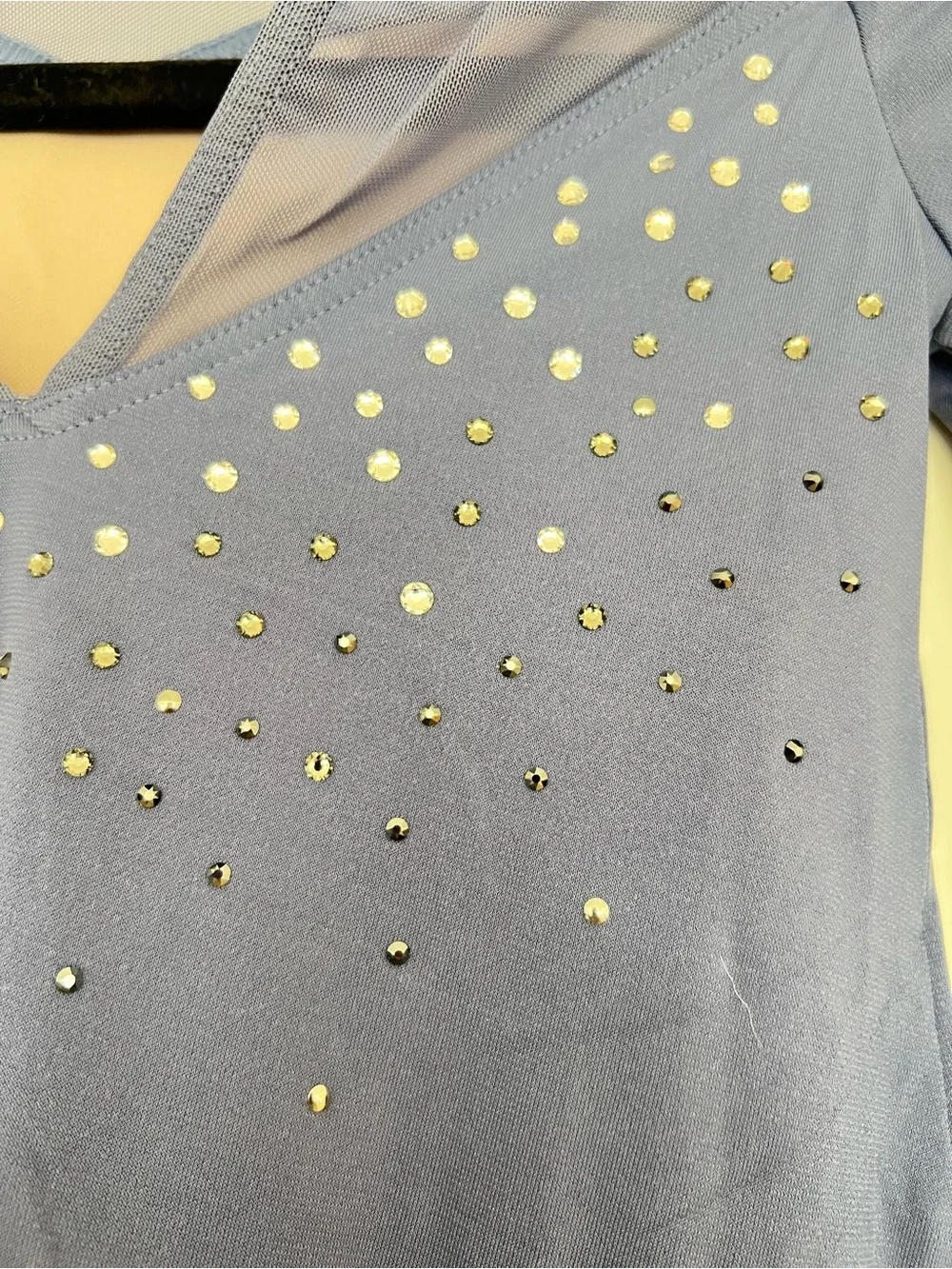 Weissmans Crystal Blouson Dress from Ivy Sky Performance Size IC